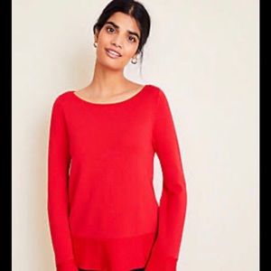 NWT Ann Taylor flare sleeve sweater